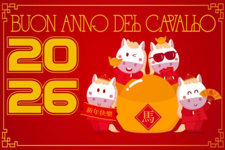 capodanno cinese 2026 - Anno del Cavallo di Fuoco Yang
