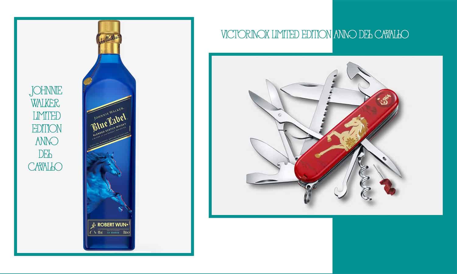 Johnnie Walker e Victorinox Limited Edition Anno del Cavallo