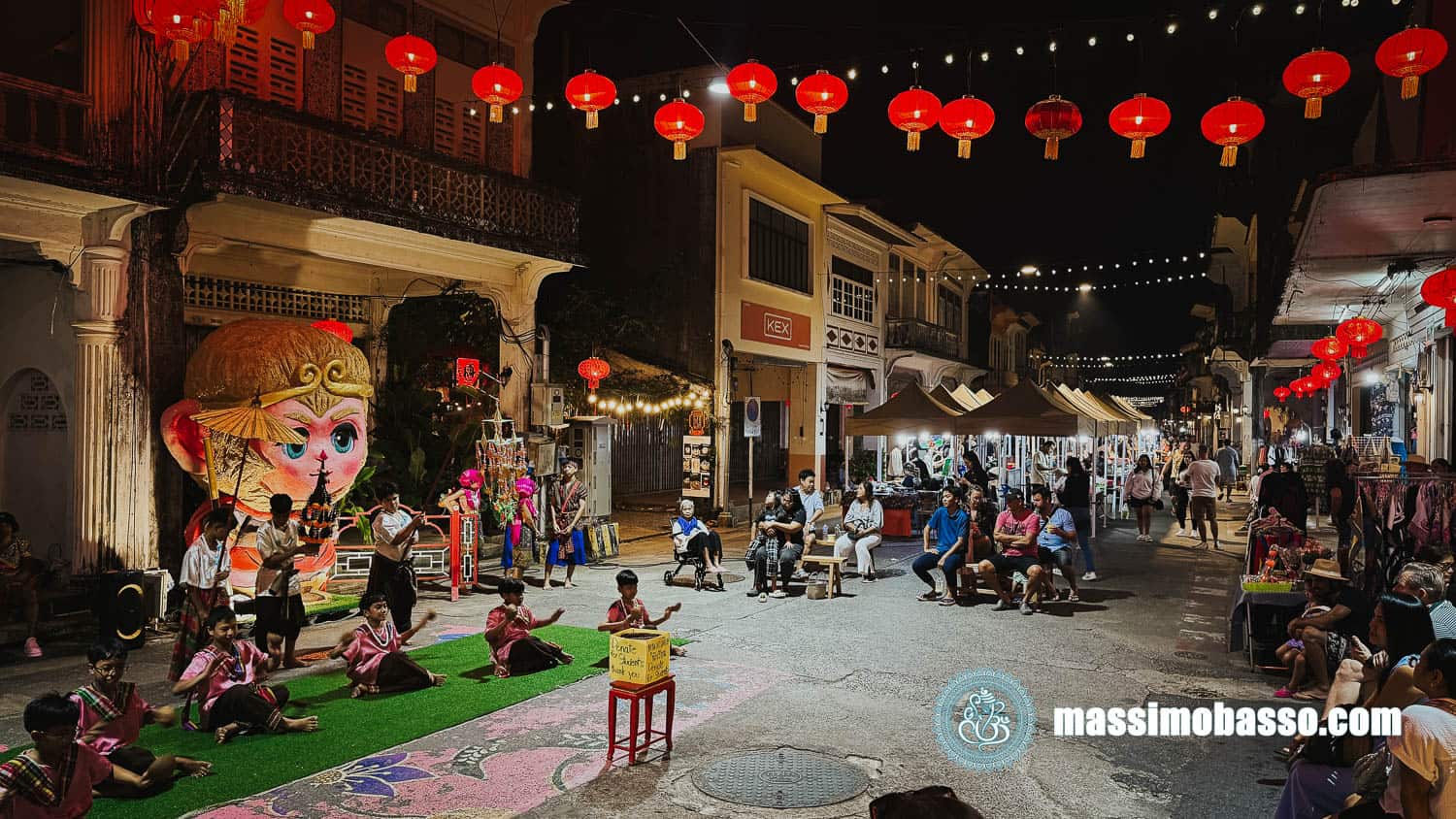 Khao Sok National Park - Thailandia - Mercato serale della domenica a Takua Pa Old Town