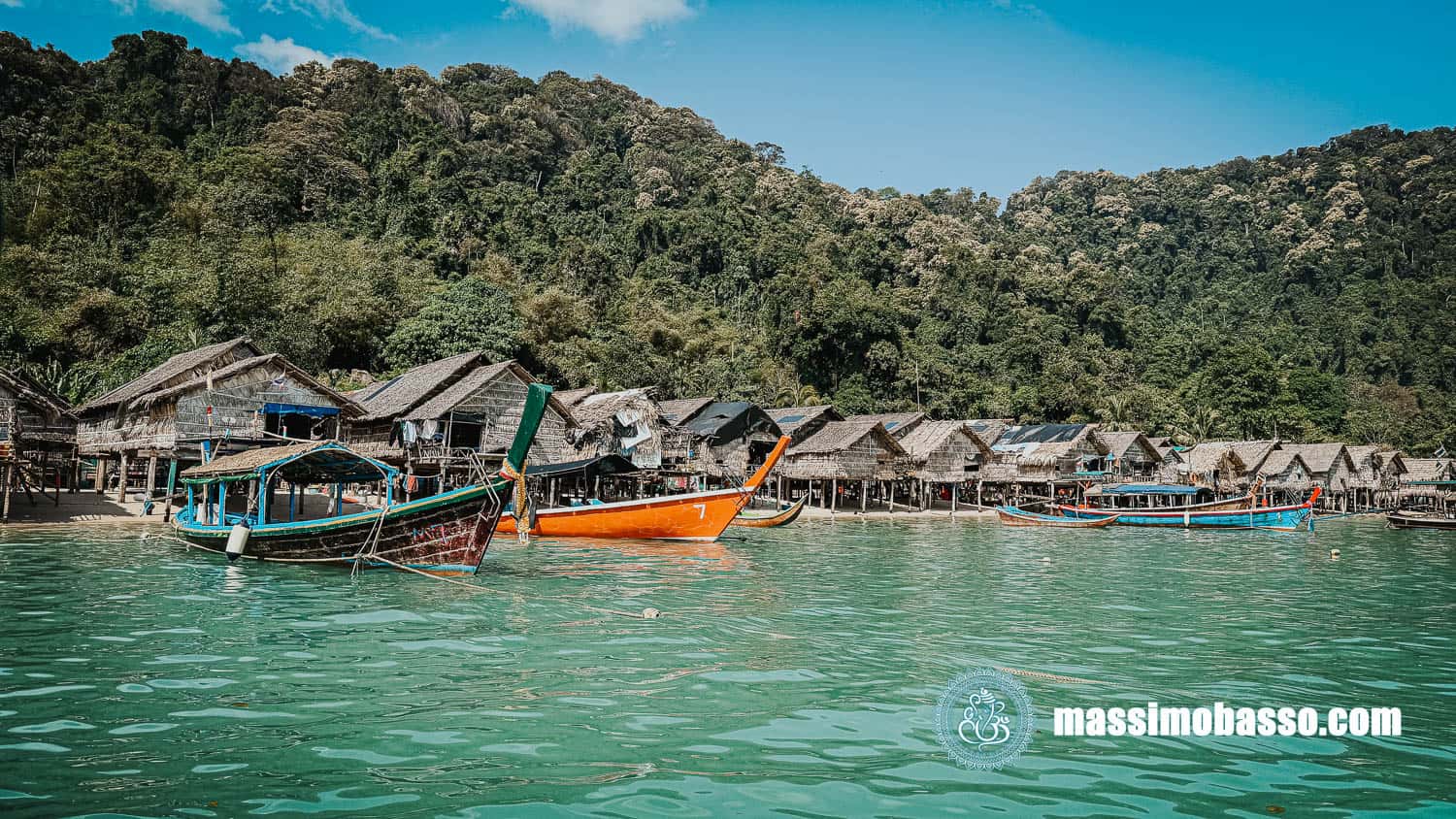 Surin Island - Isole Surin - il villaggio Moken