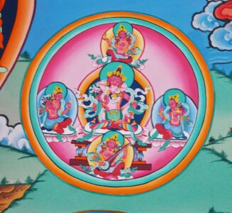 Dhyani Buddha i cinque Buddha della saggezza