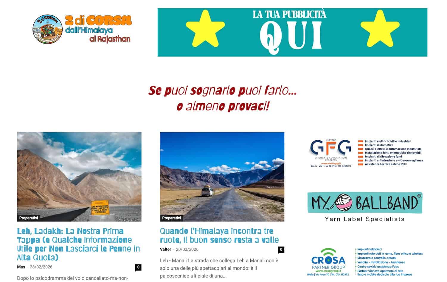 2dicorsa.it in tuktuk dall Himalaya al Rajasthan