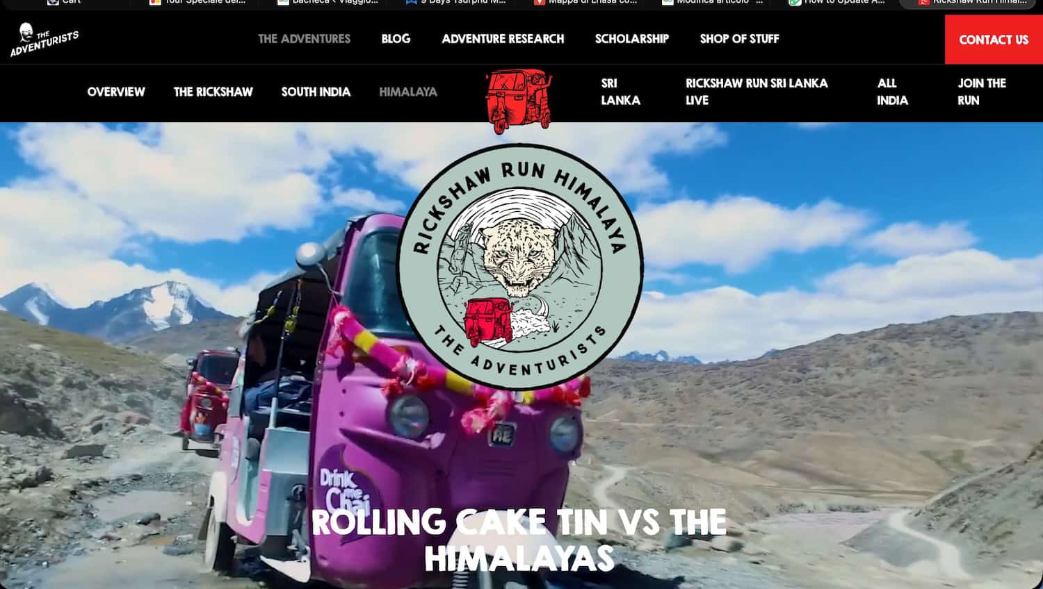 2dicorsa.it in tuktuk dall Himalaya al Rajasthan