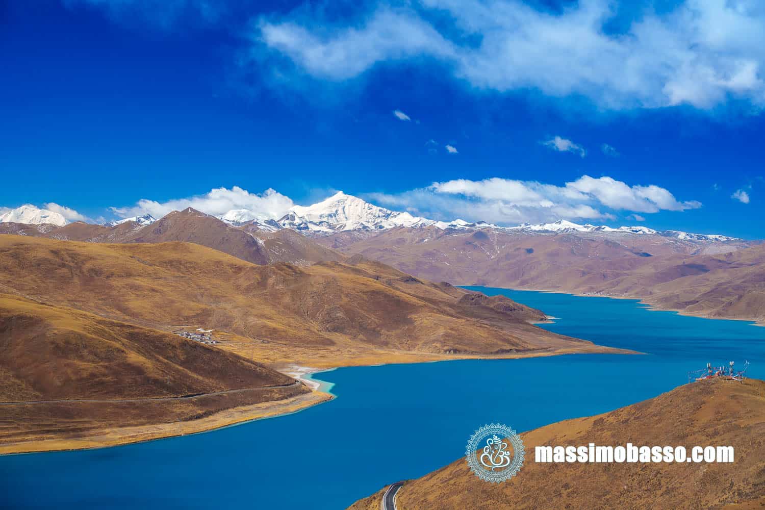 Lago Yamdrok Lago Sacro ai Tibetani - Tibet - Cina-148-1