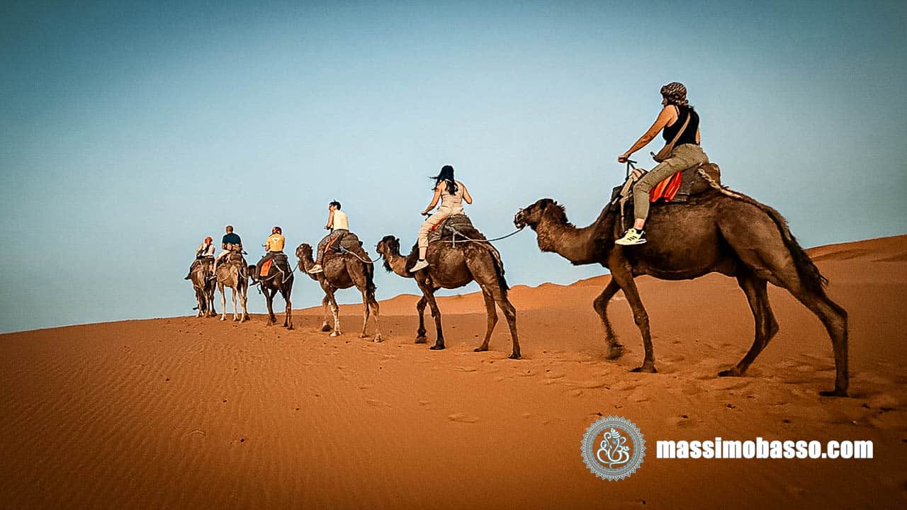Dune di Erg Chebbi - Merzouga - Deserto del Sahara