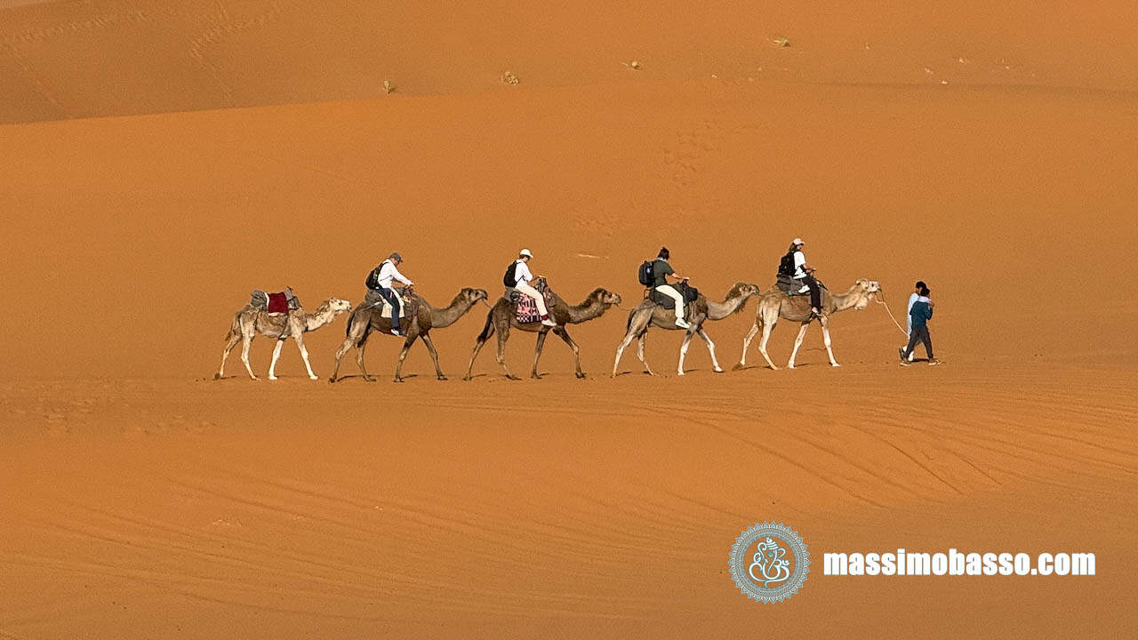 Dune di Erg Chebbi - Merzouga - Deserto del Sahara