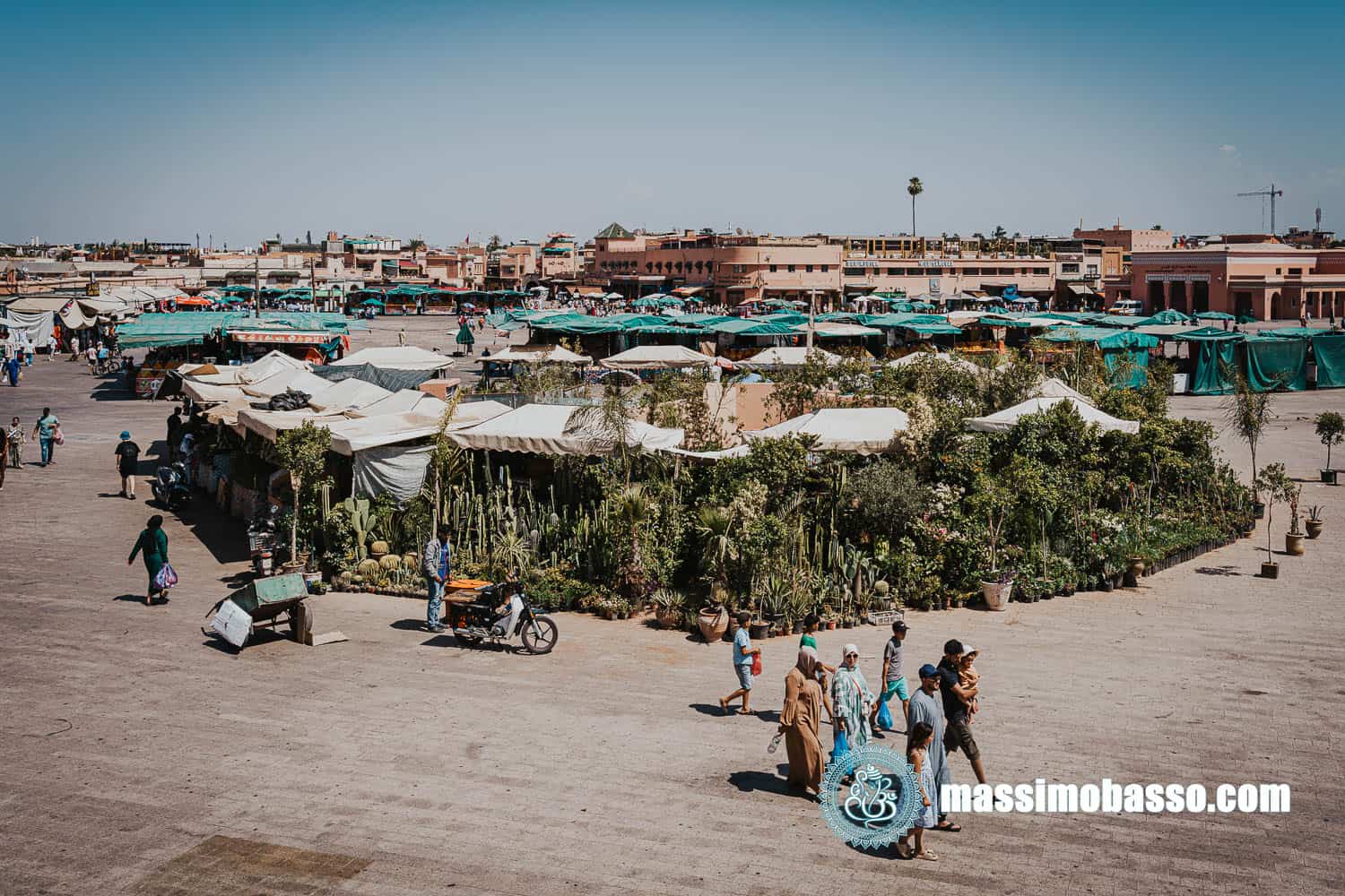 Piazza Djemaa El Fna a Marrakech