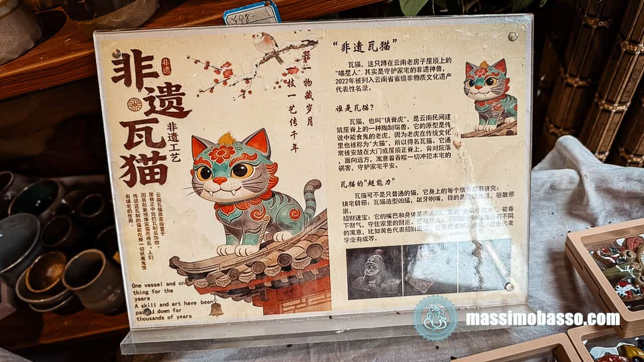 Wa Mao - Il gatto guardiano dei tetti dello Yunnan