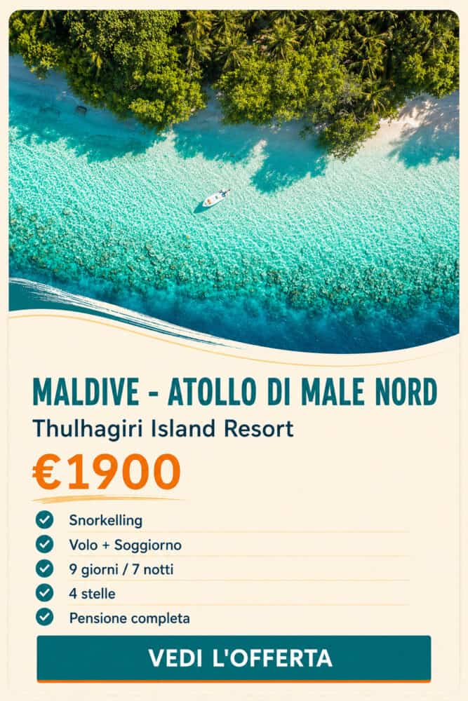 Thulhagiri Island Resort - Maldive - Atollo di Male Nord