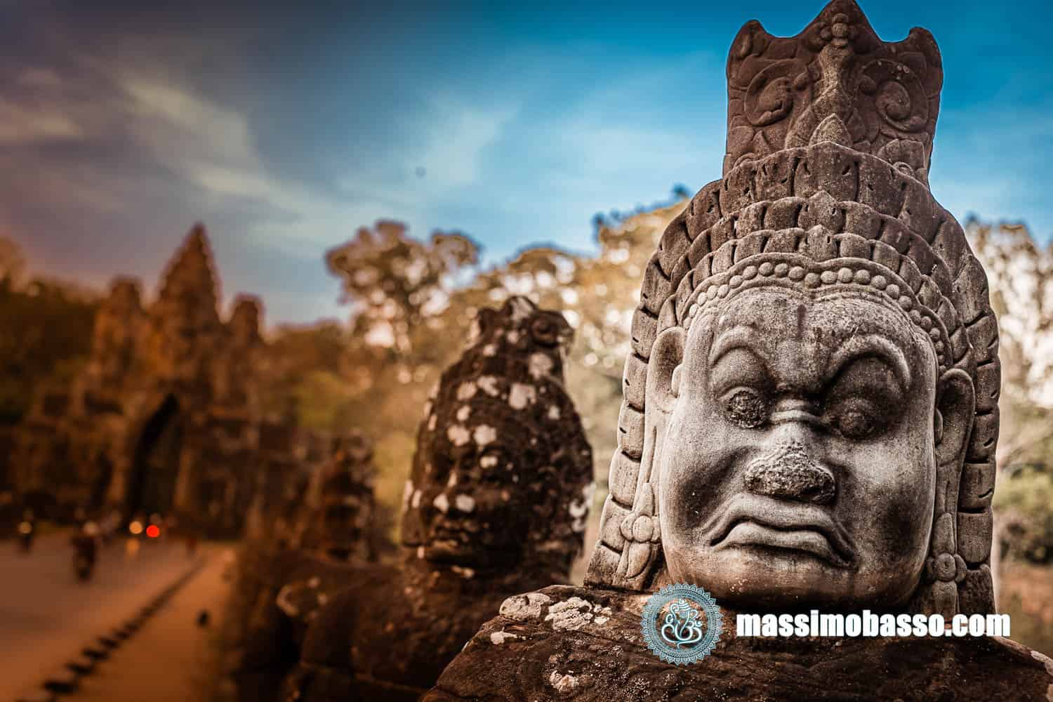 Zangolatura dell'Oceano di Latte - Asura ad Angkor Thom