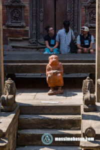 Statua di Hanuman a Katmandu Kathmandu