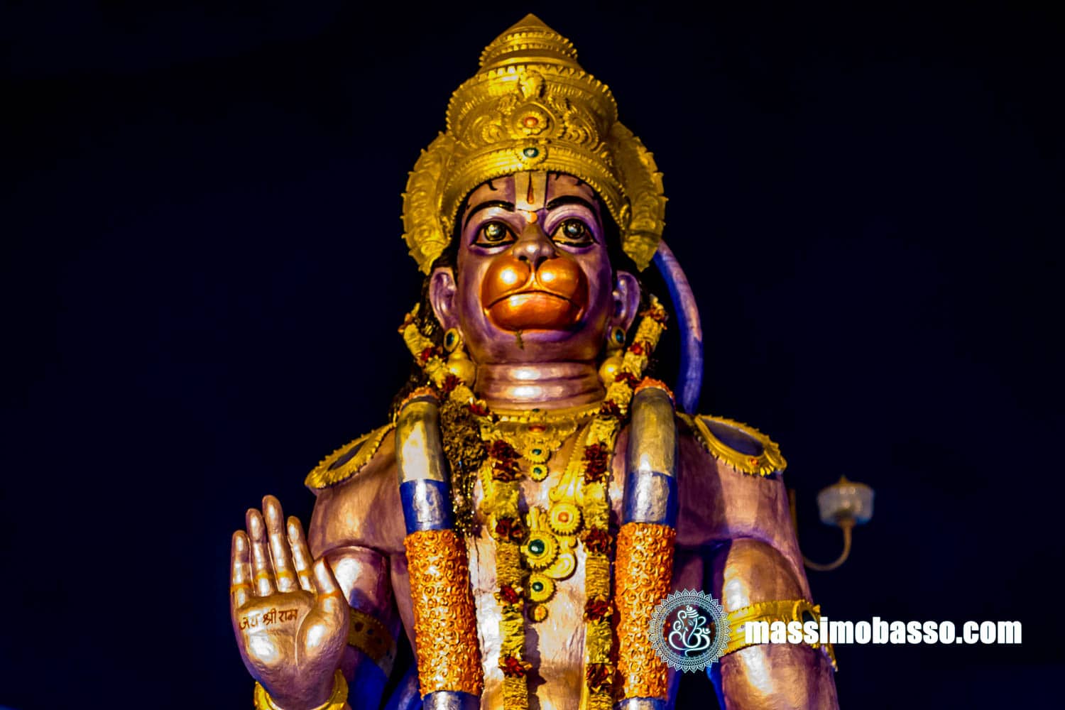 Hanuman la Divinità dal Volto si Scimmia