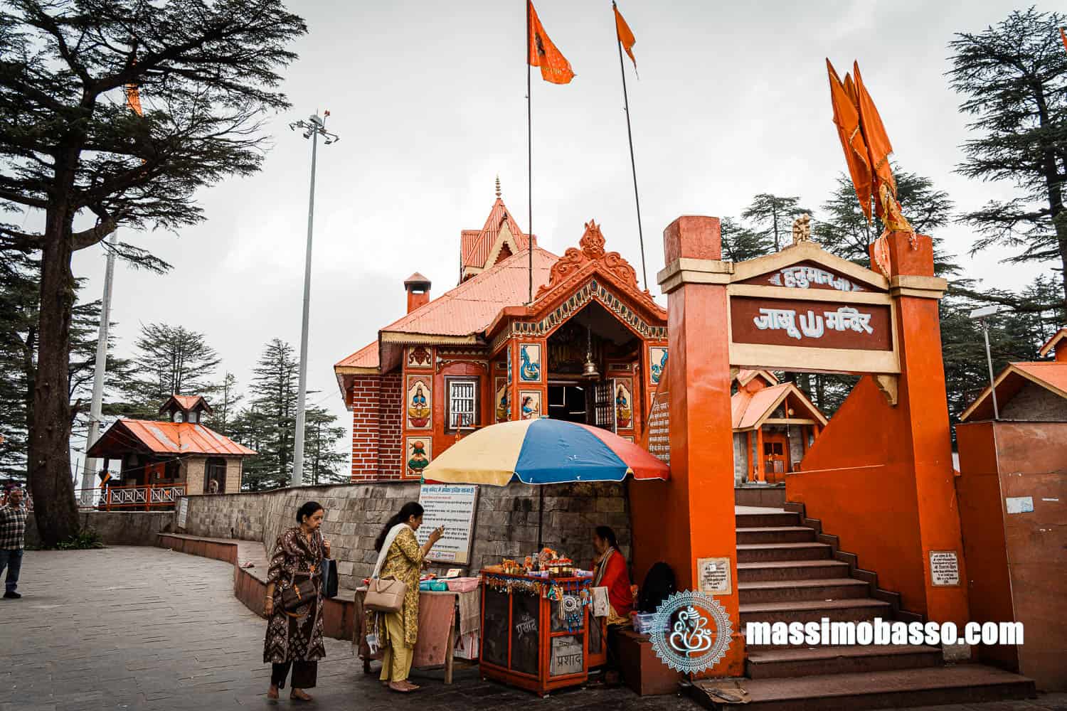 Tempio Jakhoo - dedicato a Hanuman a Shimla in Himachal Pradesh India
