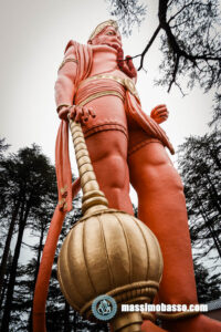 Tempio Jakhoo - Tempio induista dedicato a Hanuman situato sulla cima della Jakhoo Hill a Shimla in Himachal Pradesh India