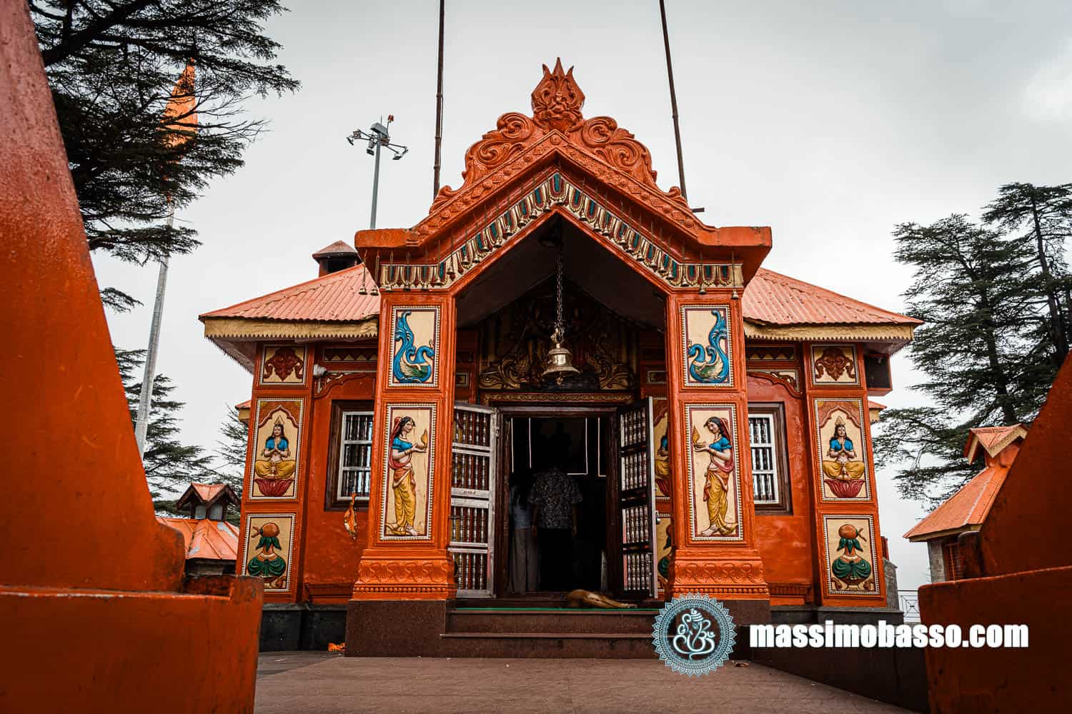 Tempio Jakhoo - dedicato a Hanuman a Shimla in Himachal Pradesh India